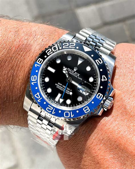 rolex gmt master 2 batman wertsteigerung|rolex gmt master 2 dimensions.